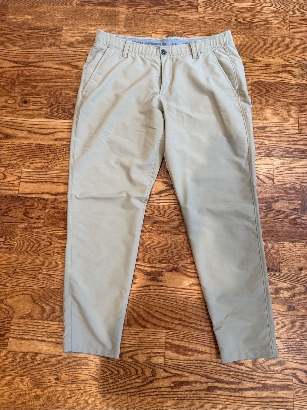 Under Armour Men's Light Khaki Performance Chinos 36x31